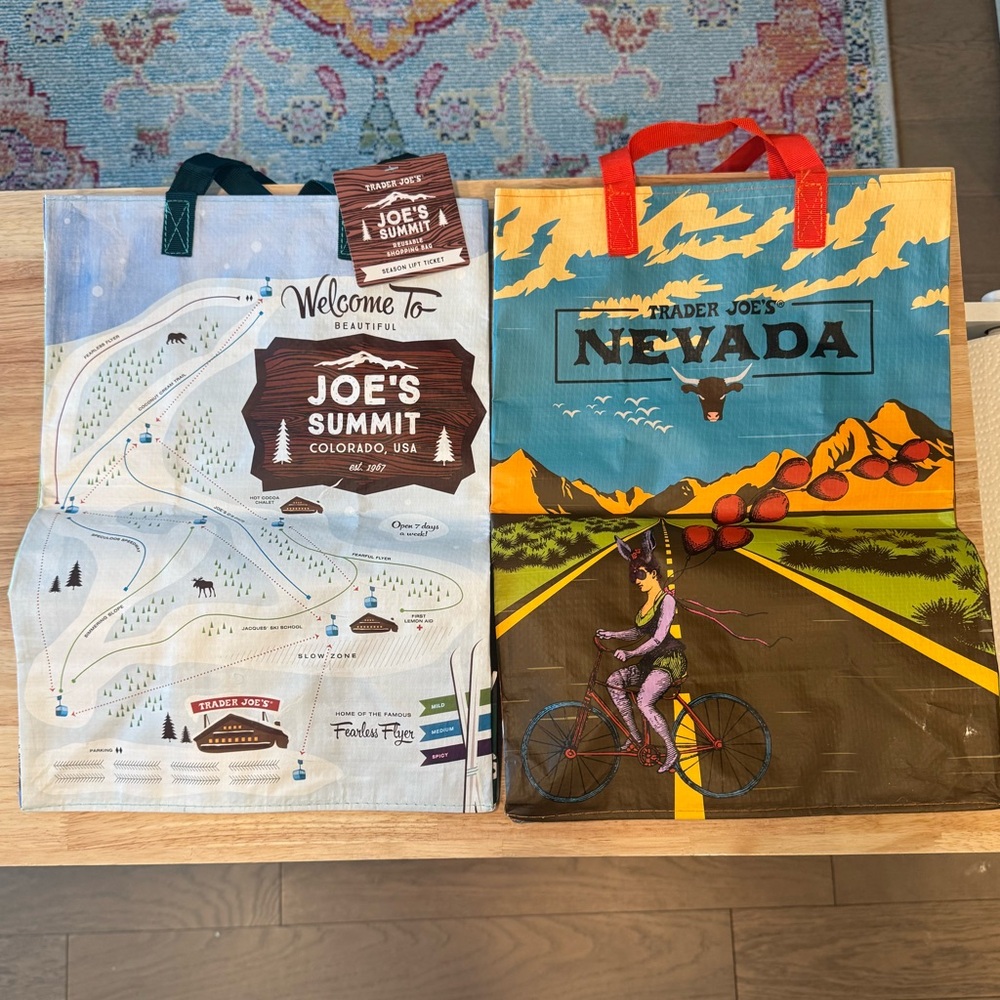Colorado and Nevada Trader Joe's Reusable Bags